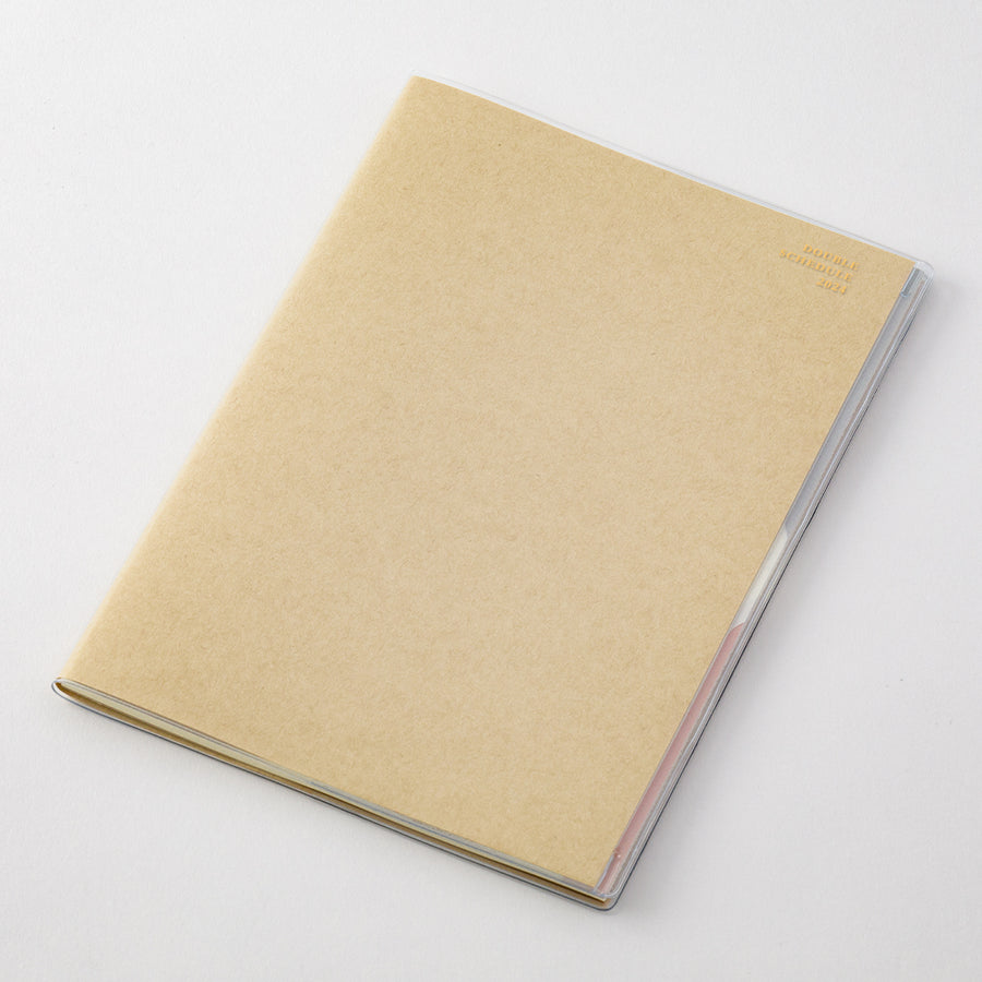 MIDORI - Double Schedule 2024 - B6 Beige 