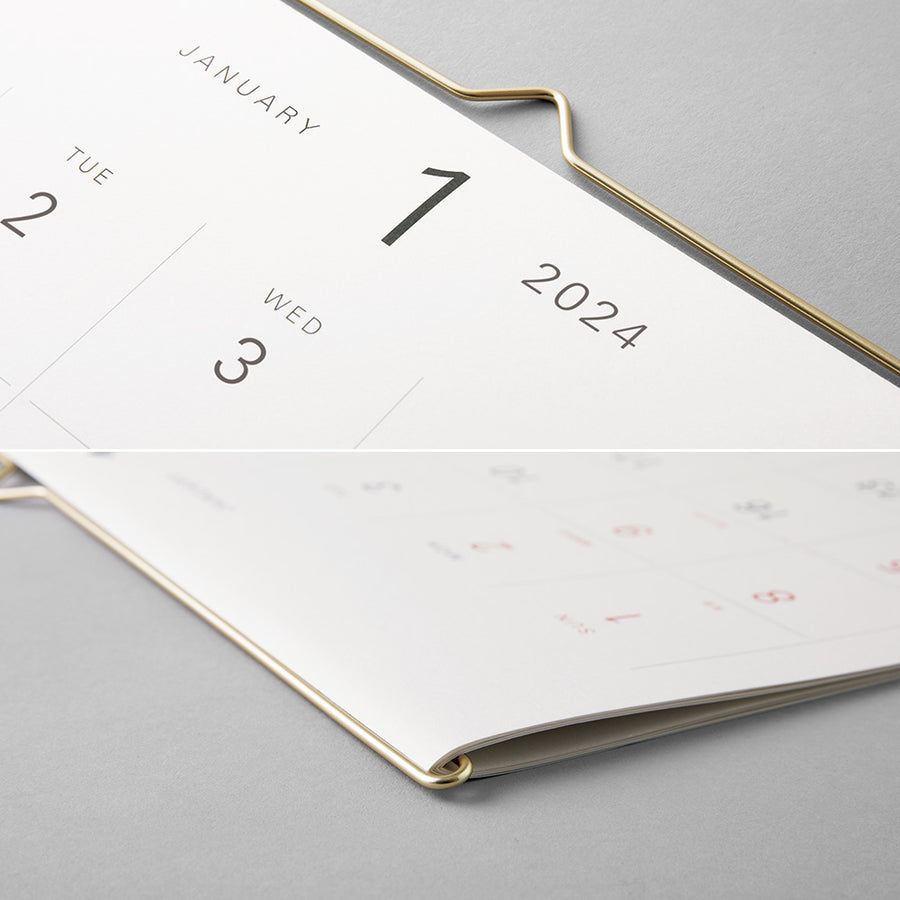 MIDORI - Hängekalender 2024