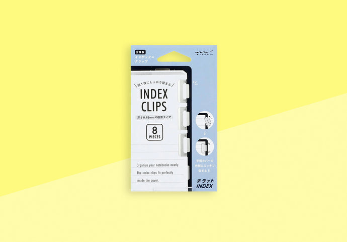 MIDORI - Index Clip Chiratto - Silver