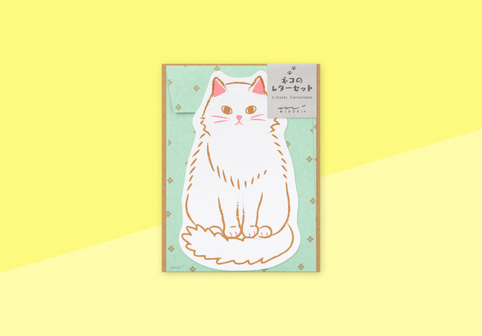 MIDORI - Briefpapierset - Katze