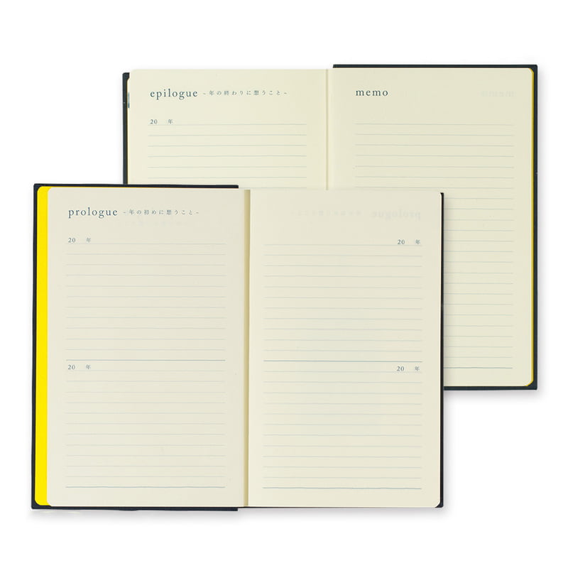 MIDORI - 10-Jahres-Tagebuch - Blau