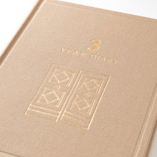 Load image into Gallery viewer, MIDORI - 3 Year Diary Gate Mini - Beige
