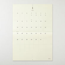 Laden Sie das Bild in den Galerie-Viewer, MIDORI - MD Wandkalender 2026 gefaltet A2