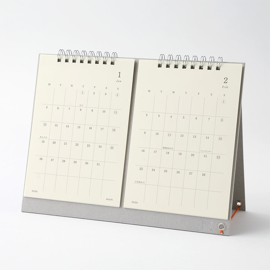 MIDORI - MD Tischkalender Twin 2026