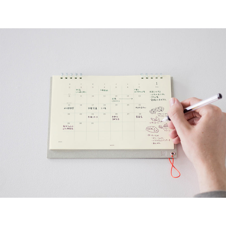 MIDORI - MD Desk Calendar 2024