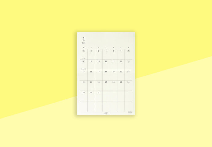 MIDORI - MD Diary Sticker 2024 (S)