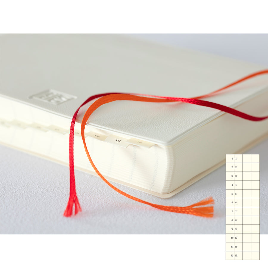 MIDORI - MD Notizbuch Kalender - A5 - 1 Day 1 Page 2025