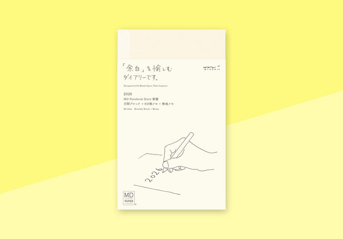 MIDORI - MD Notizbuch Kalender - B6 Slim 2026