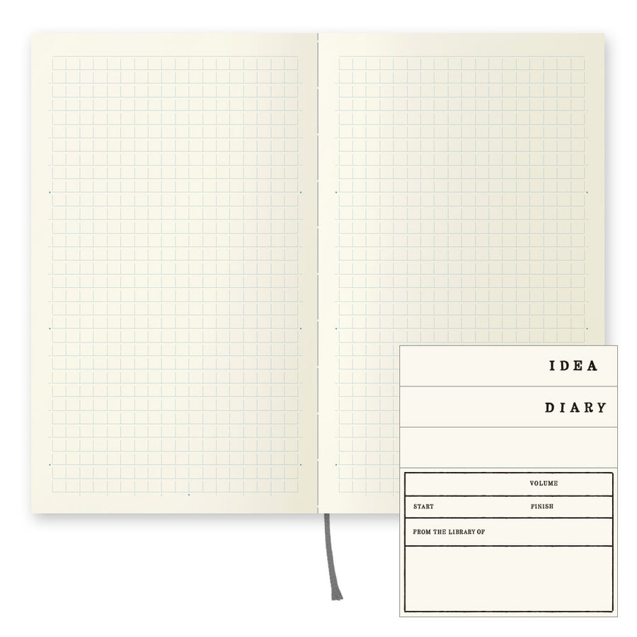 MIDORI - MD Notebook - B6 Slim Grid
