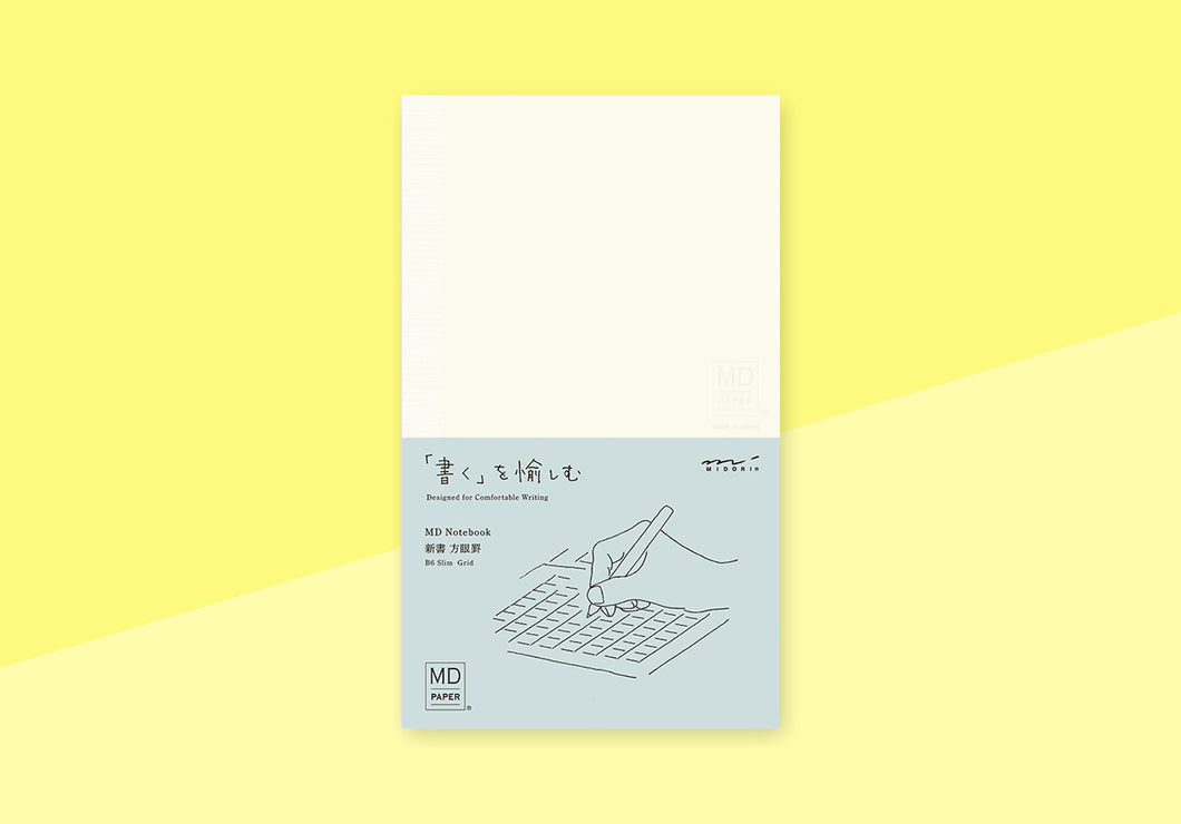 MIDORI - MD Notebook - B6 Slim Grid