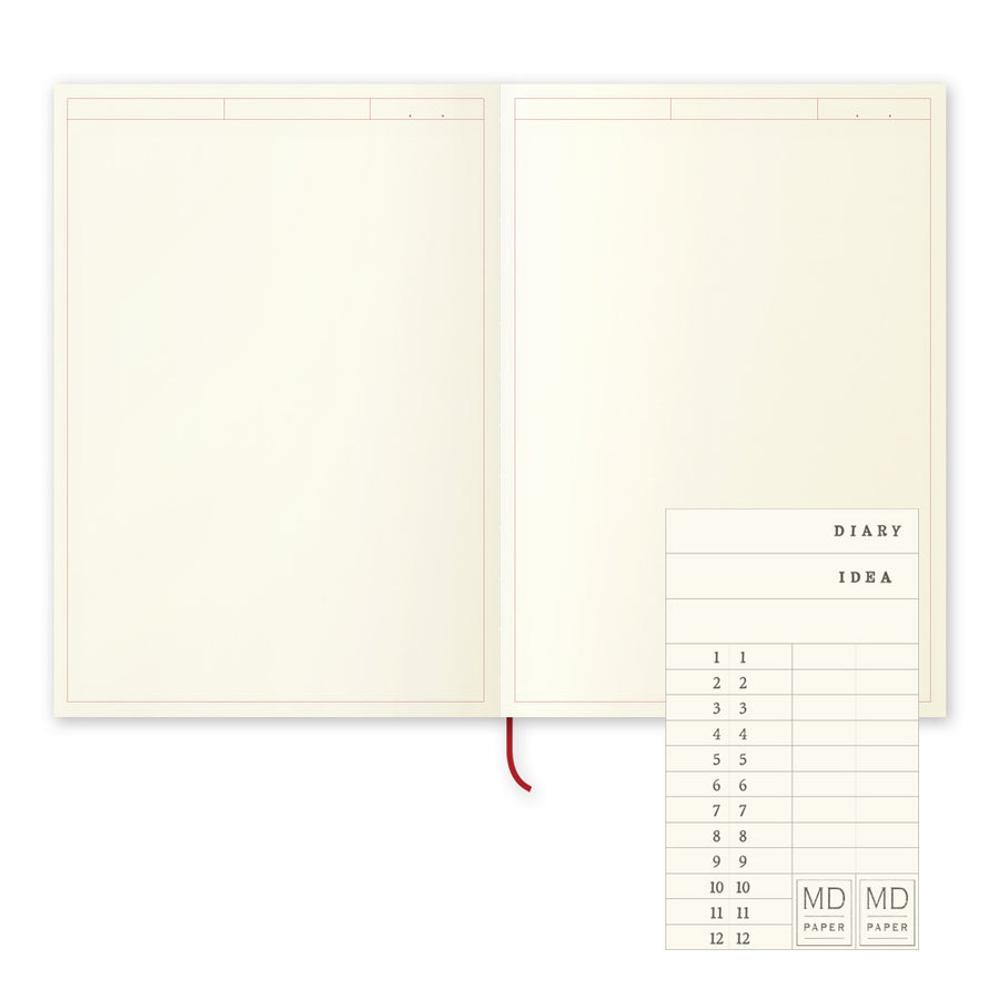 MIDORI - MD Notizbuch Journal - A5 Rahmen