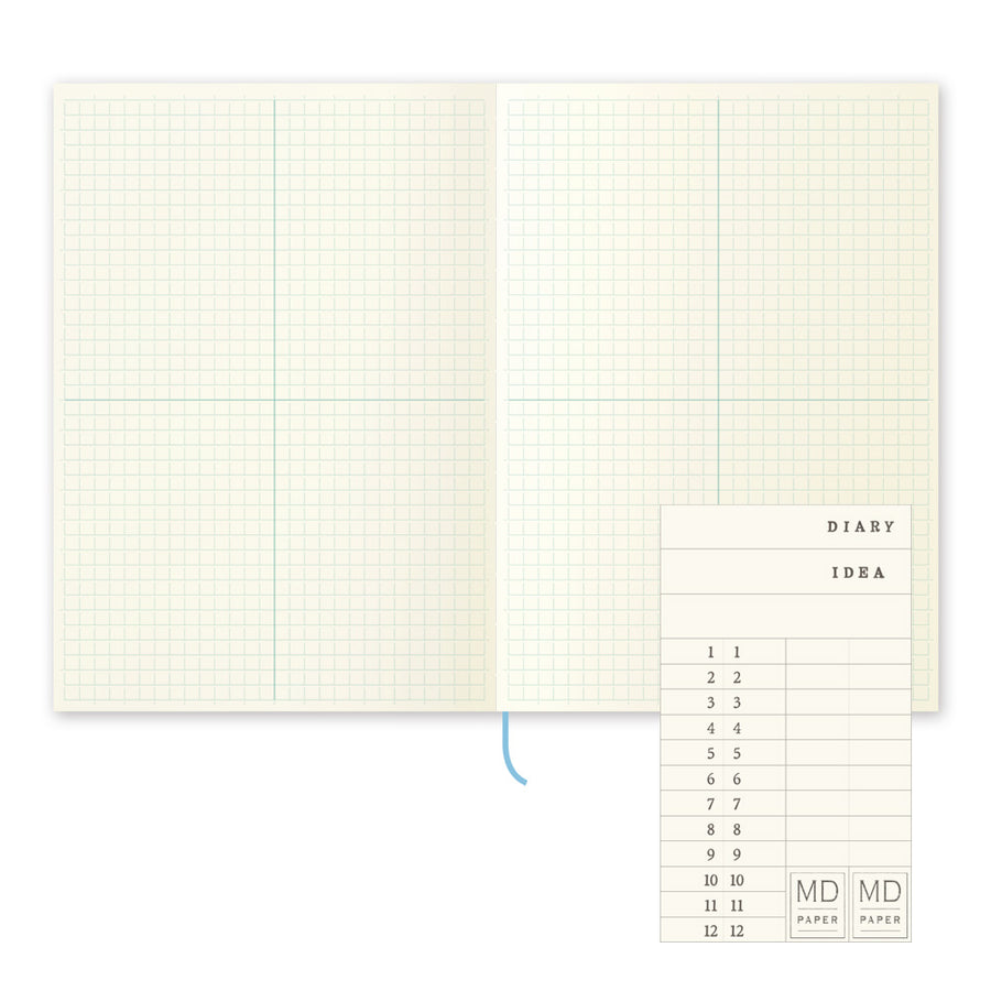 MIDORI - MD Notizbuch Journal - A5 Grid Block