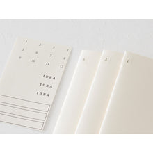 Laden Sie das Bild in den Galerie-Viewer, MIDORI - MD Notebook Light (3er-Pack) - B6 slim blank