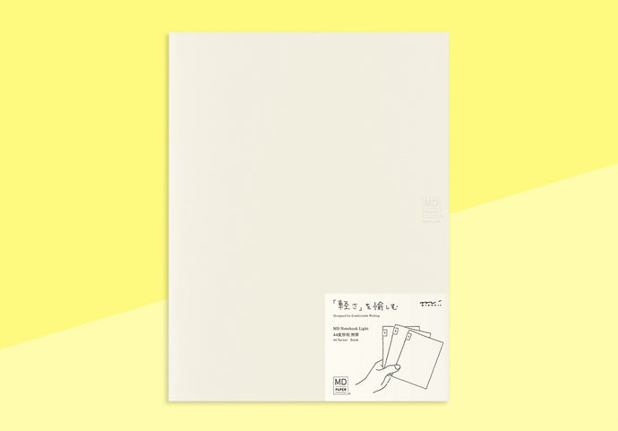 MIDORI - MD Notizbuch Leicht (3per Pack) - A4 blank