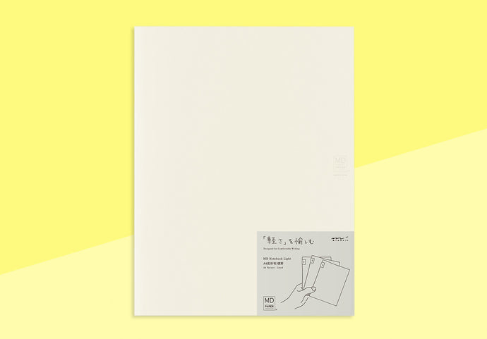 MIDORI - MD Notebook Light (3er-Pack) - A4 liniert
