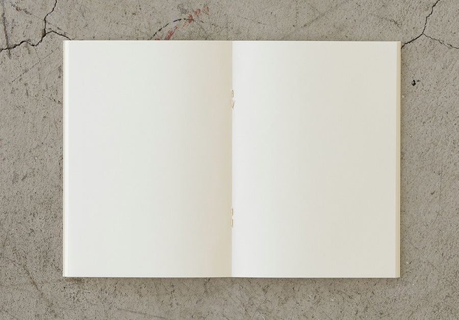 MIDORI - MD Notebook Light (3er Pack) - A6 blanco