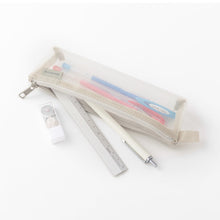Load image into Gallery viewer, MIDORI - Mesh Pen Case - gray