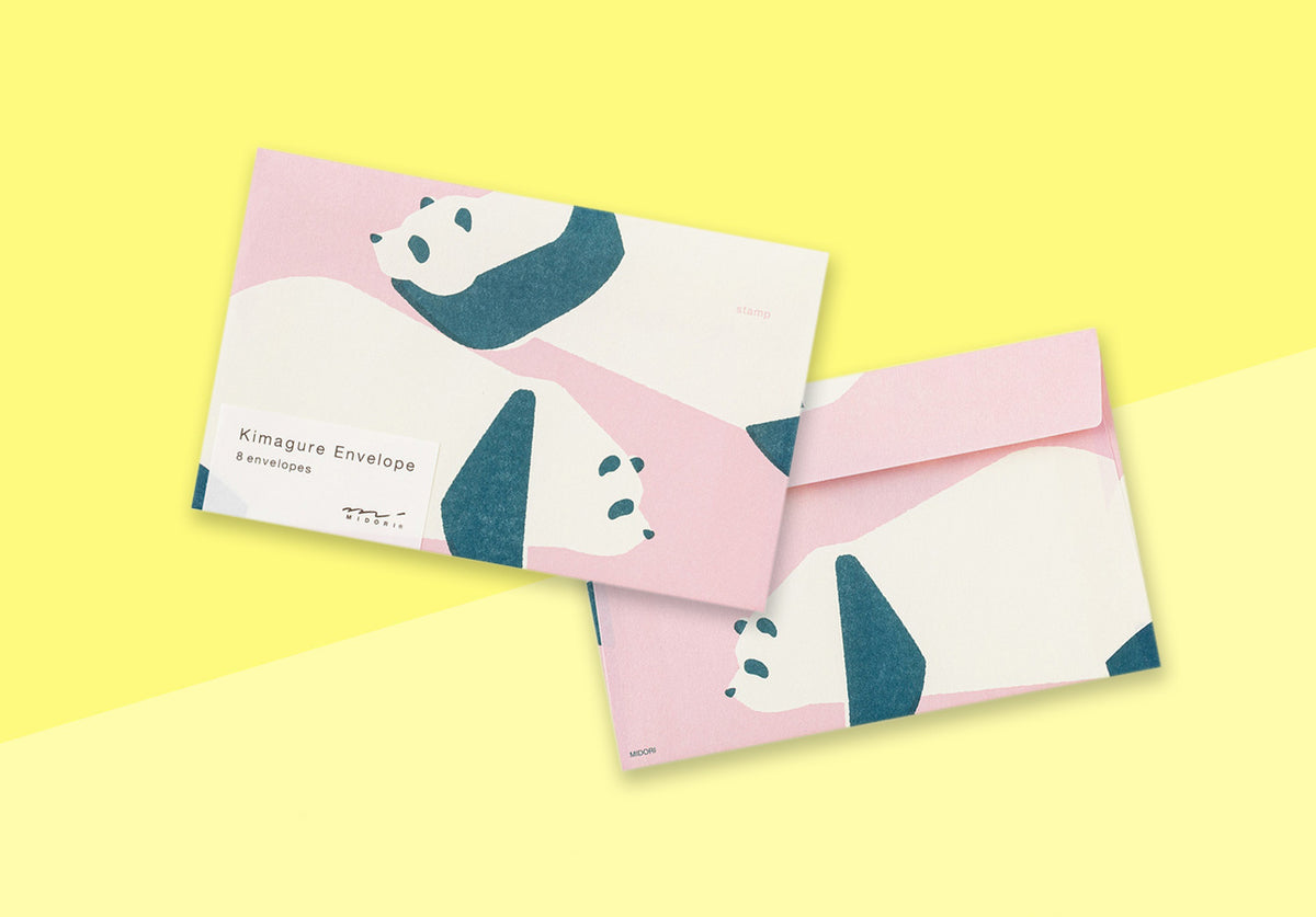 MIDORI - Panda - Kimagure Envelope – sous-bois