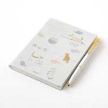 Load image into Gallery viewer, MIDORI - Pocket Diary 2025 - A6 Cat