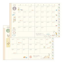 Load image into Gallery viewer, MIDORI - Pocket Diary 2025 - A6 Cat