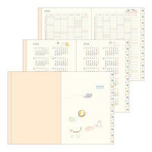 Load image into Gallery viewer, MIDORI - Pocket Diary 2025 - A6 Cat