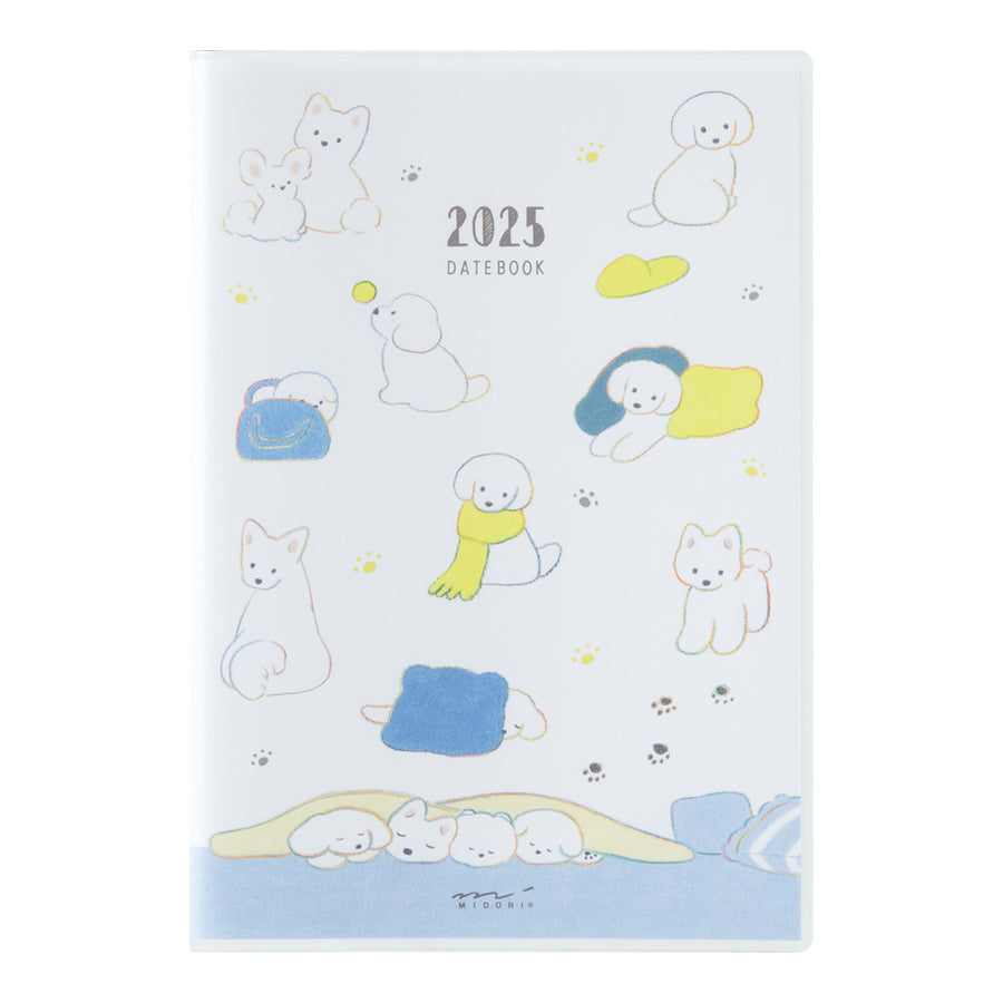 MIDORI - Pocket Diary 2025 - B6 Dog
