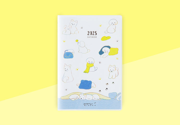 MIDORI - Pocket Diary 2025 - B6 Dog