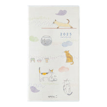 Load image into Gallery viewer, MIDORI - Pocket Diary 2025 - B6 Slim Cat