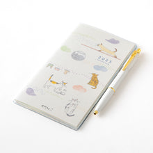 Load image into Gallery viewer, MIDORI - Pocket Diary 2025 - B6 Slim Cat