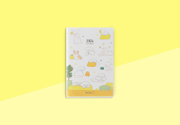 MIDORI - Taschenkalender 2026 - Mini Hund