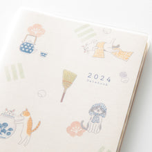 Load image into Gallery viewer, MIDORI - Pocket Diary Mini - Cat 2024