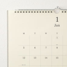 Laden Sie das Bild in den Galerie-Viewer, MIDORI - MD Wandkalender 2026 mit Bleistift