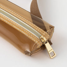 Load image into Gallery viewer, MIDORI - Book Band Pen Case - B6/A5 - Clear/Brown