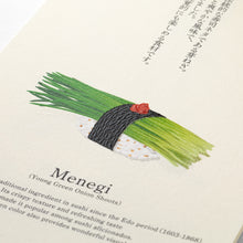 Load image into Gallery viewer, MIDORI - Echizen Washi Wall Calendar 2027 - Sushi