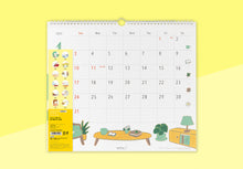 Laden Sie das Bild in den Galerie-Viewer, MIDORI - Kalender 2027 Wandbehang L - Hund