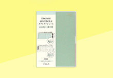 Load image into Gallery viewer, MIDORI - Double Schedule Money Management 2025 - B6 Blue/Green