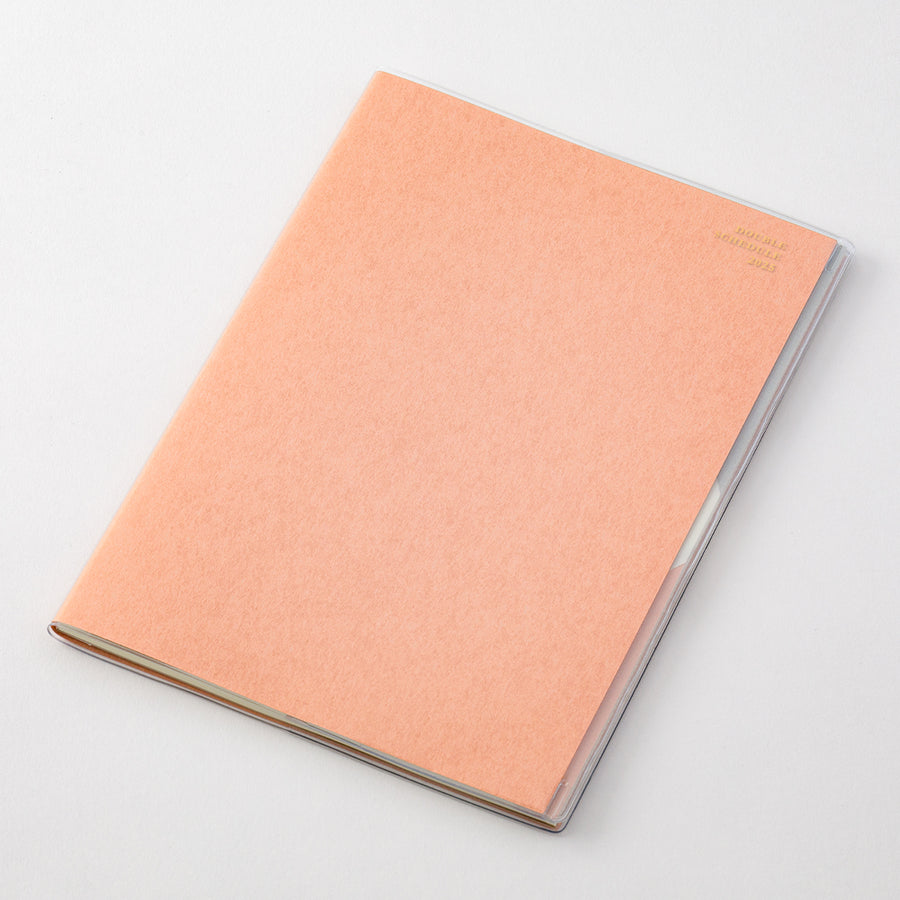MIDORI - Double Schedule To Do 2025 - B6 Orange