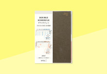 Load image into Gallery viewer, MIDORI - Double Schedule Progress 2027 - B6 - Gray
