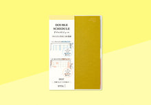 Load image into Gallery viewer, MIDORI - Double Schedule Progress 2027 - B6 - Ochre