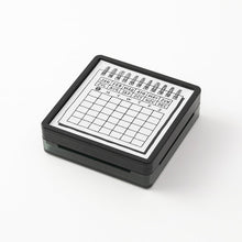 Load image into Gallery viewer, MIDORI - Paintable Stamp Pre-Inked - Calendar