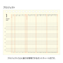 Laden Sie das Bild in den Galerie-Viewer, MIDORI - Standkalender 2027 - B6 Variant - Marine