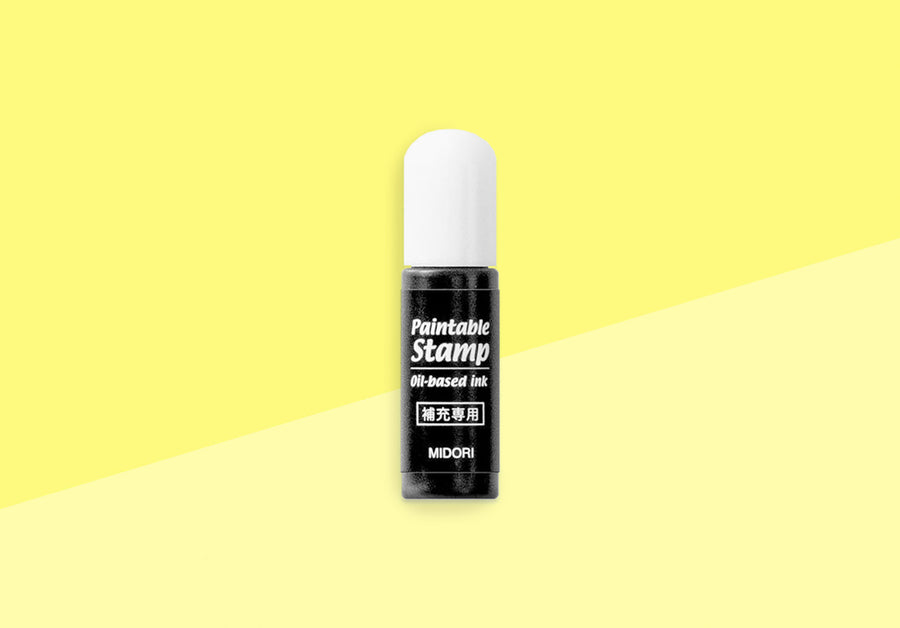 MIDORI - Refill Ink Black for Paintable Stamp