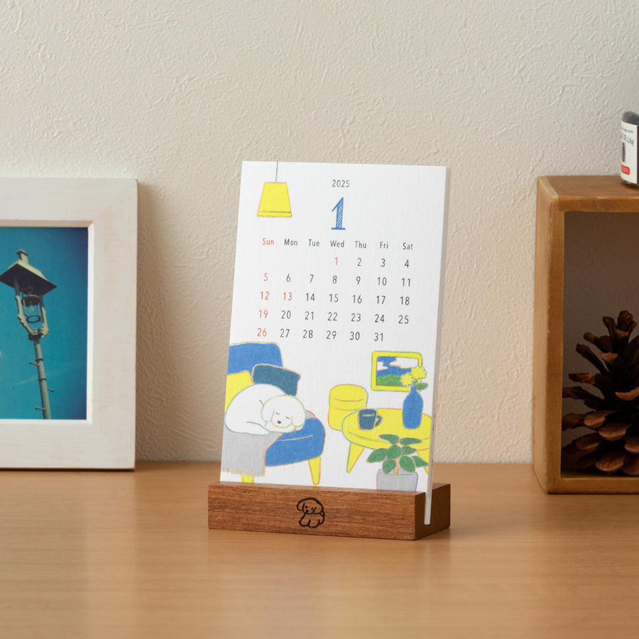 MIDORI - Standkalender 2025 - Hund 