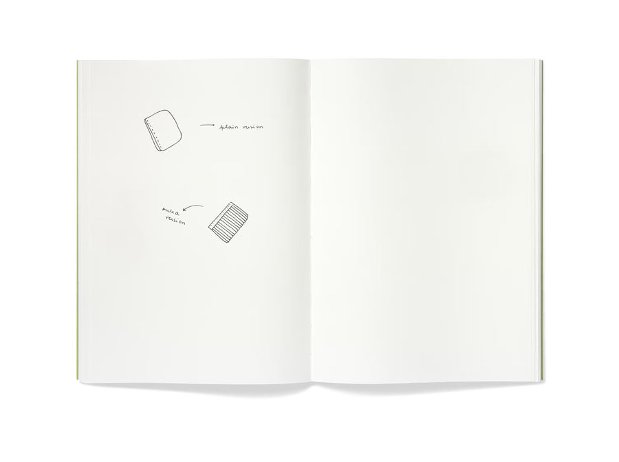MISHMASH - Naked Notebook - A5 Matcha - Blank
