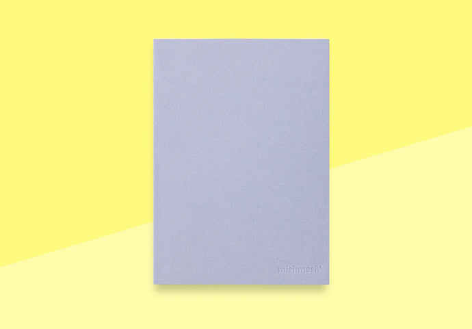 MISHMASH - Naked Notebook - A5 Very Peri - Dot Grid