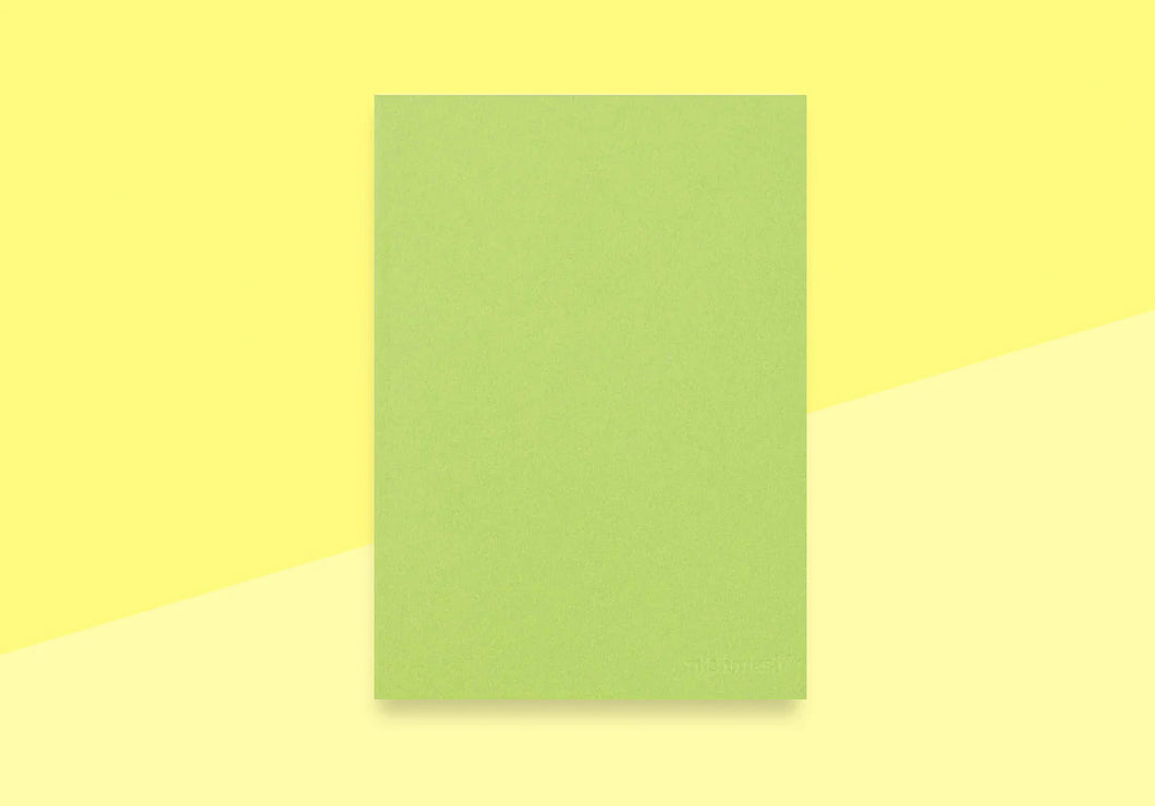 MISHMASH - Naked Notebook - A5 Matcha - Blank