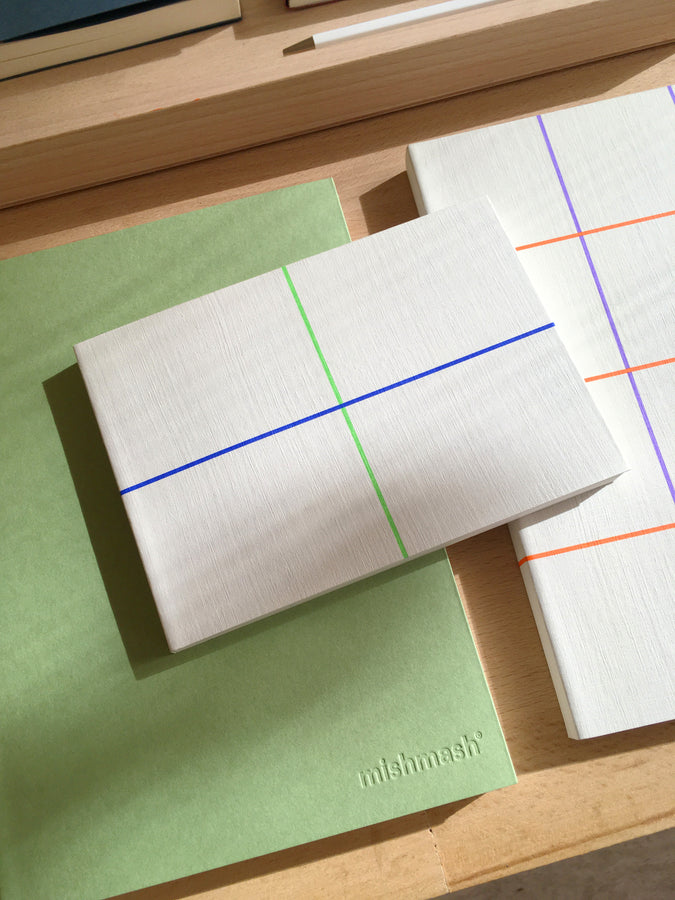 MISHMASH - Planer undatiert - A6 Blue