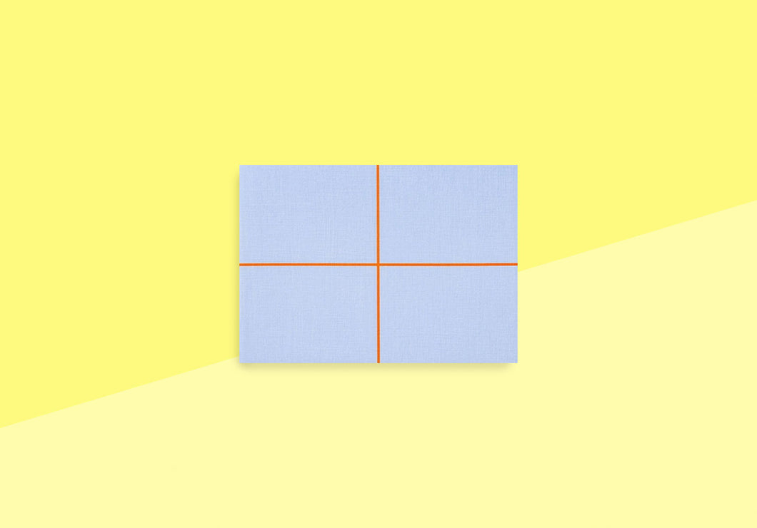 MISHMASH - Undated Planner - A6 Solid Blue