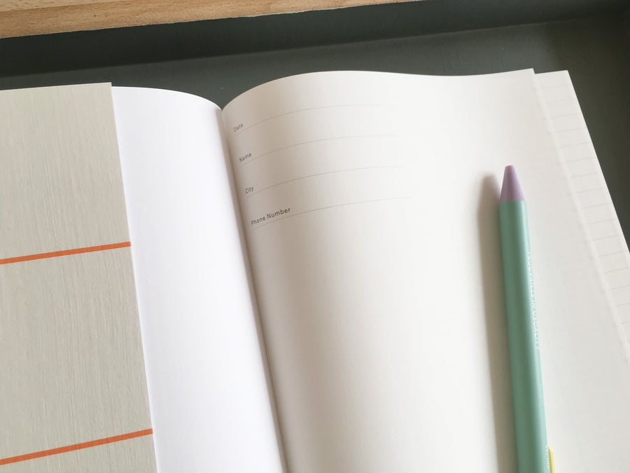MISHMASH - Planer undatiert - A5 Orange