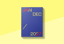 Laden Sie das Bild in den Galerie-Viewer, MISHMASH - 2027 Planer - Midnight Blue / Notes